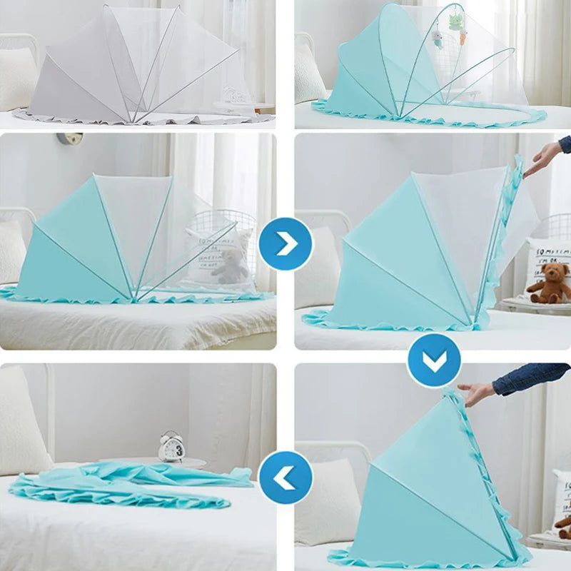 Foldable Baby Bed Mosquito Net